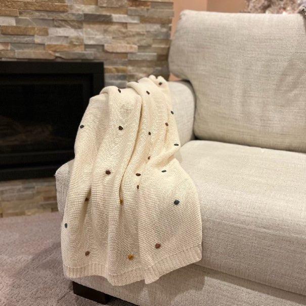 Sweater Knit Baby Blanket