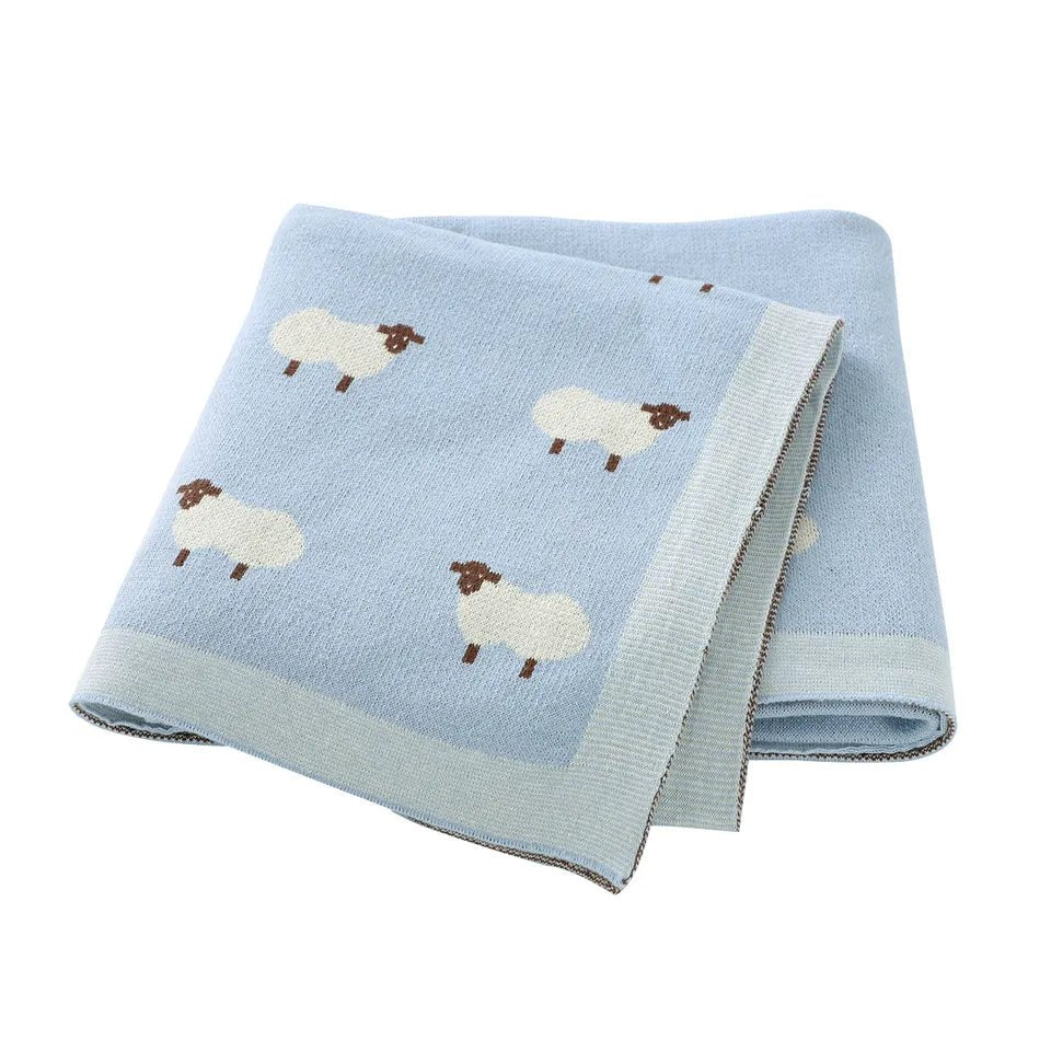 Sheep Baby Blanket