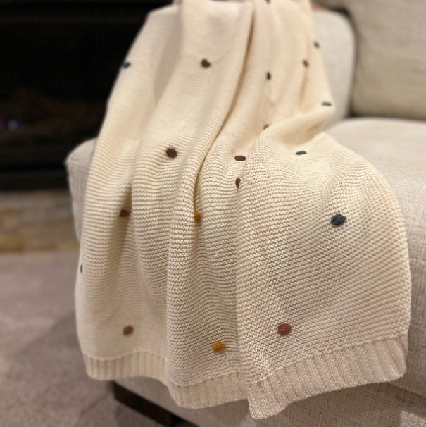 Sweater Knit Baby Blanket